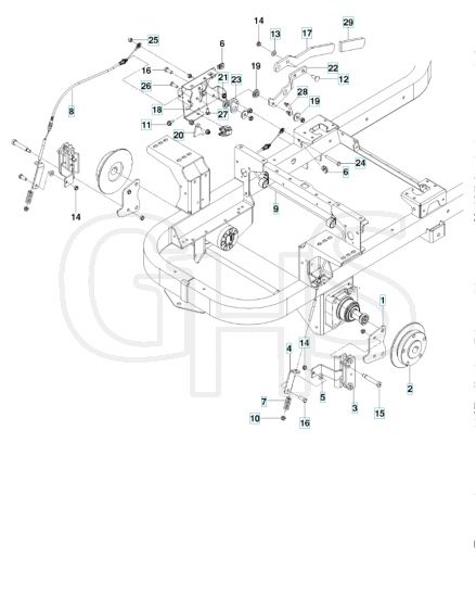 Husqvarna Mz25 - Parking Brake