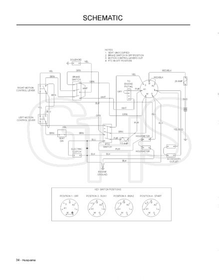 Husqvarna Mz25 - Schematic