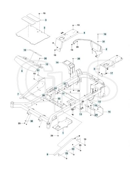 Husqvarna Mz28T - Frame 2