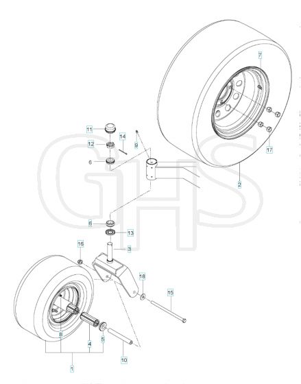 Husqvarna Mz28Zt - Wheels & Tyres