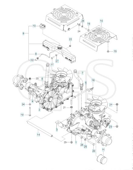 Husqvarna Mz48 - Hydraulic Pump