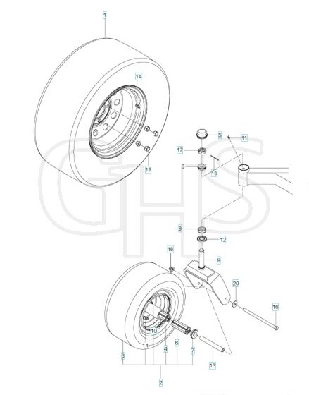 Husqvarna Mz5225 - Wheels & Tyres