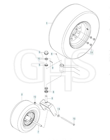 Husqvarna Mz52 - Wheels & Tyres