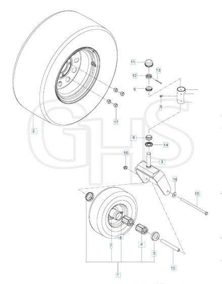 Husqvarna Mz5424S - Wheels & Tyres