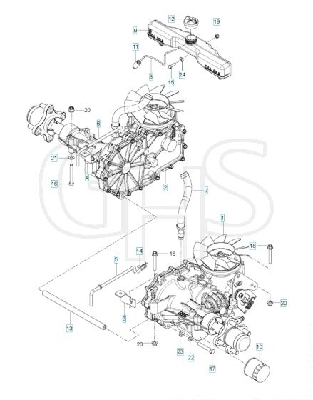 Husqvarna Mz54 - Hydraulic Pump