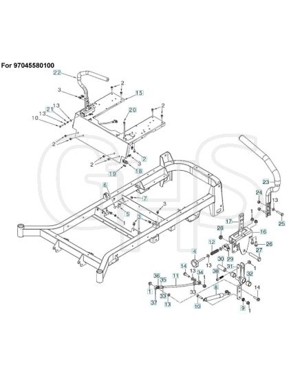 Husqvarna Mz54 - Steering 2