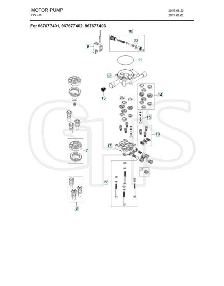 Husqvarna PW 235 - Pump
