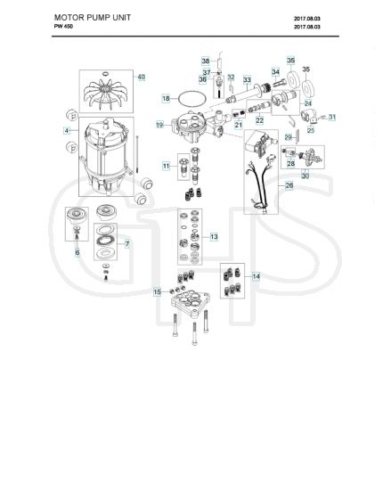 Husqvarna PW 450 - Pump