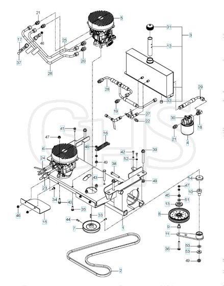 Husqvarna Pz29 - Hydraulic Pump