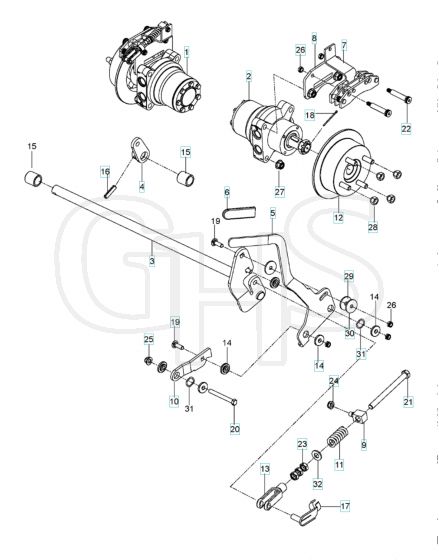 Husqvarna Pz29 - Parking Brake