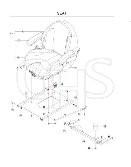 Husqvarna Pz5426 Fx - Seat