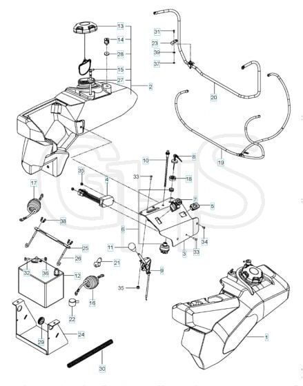 Husqvarna Pz60 - Ignition System