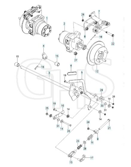 Husqvarna Pz60 - Parking Brake