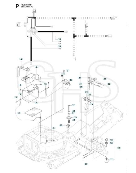 Husqvarna RIDER 11R - Electrical