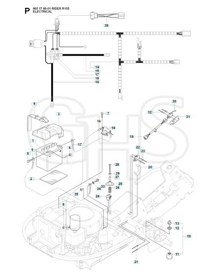 Husqvarna RIDER 155 - Electrical