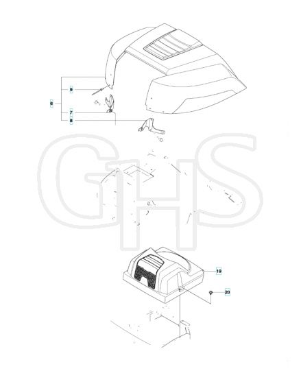 Husqvarna RIDER 15T - Cover