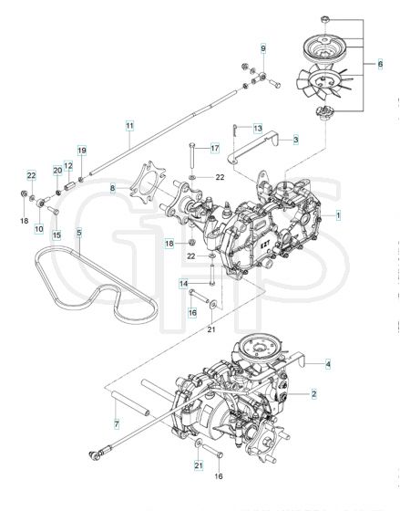 Husqvarna Rz19 - Hydraulic Pump