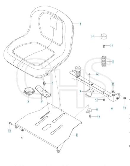 Husqvarna Rz19 - Seat