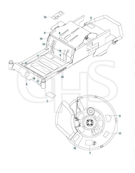 Husqvarna Rz3016 - Decals