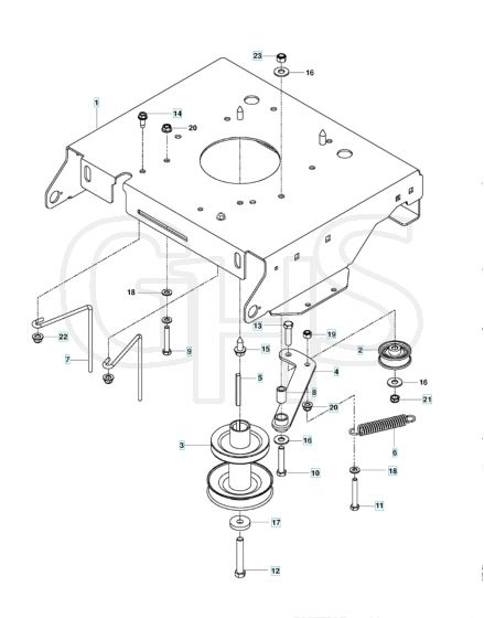 Husqvarna Rz3016 - Engine Plate