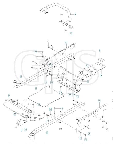 Husqvarna Rz3016 - Frame