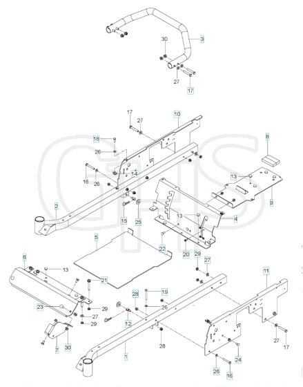 Husqvarna Rz3019 Bf - Frame