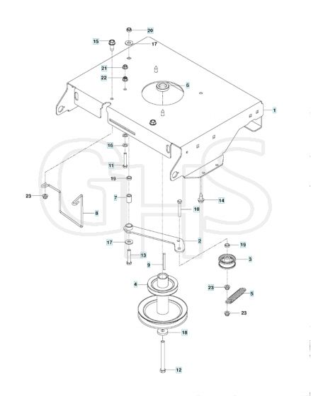 Husqvarna Rz4216 - Engine Plate