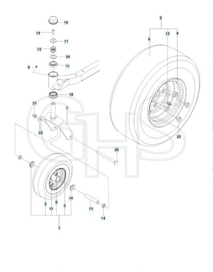 Husqvarna Rz4216 - Wheels & Tyres