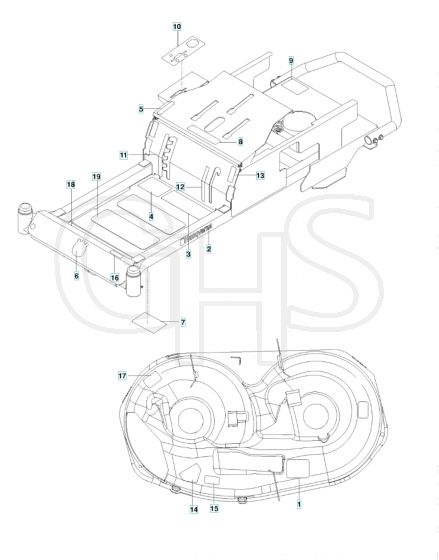 Husqvarna Rz4219 - Decals