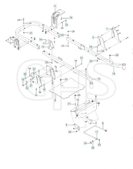 Husqvarna Rz4219 F - Frame