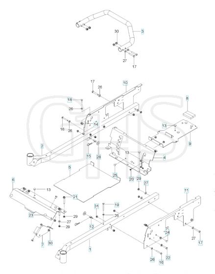 Husqvarna Rz4219 - Frame