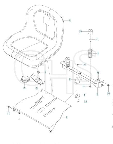 Husqvarna Rz4219 - Seat