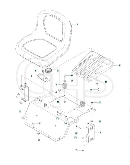 Husqvarna Rz4222 Tf - Seat