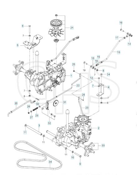 Husqvarna Rz4619 - Hydraulic Pump