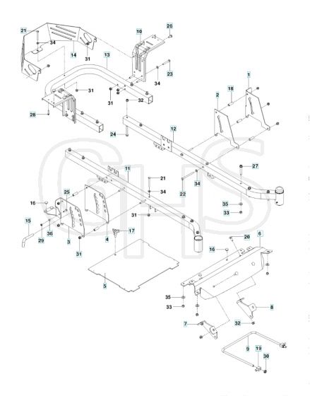 Husqvarna Rz4622 - Frame