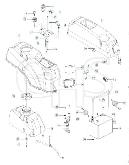 Husqvarna Rz5422 - Ignition System