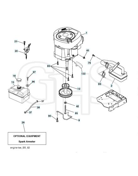 Husqvarna Srd17530 - Engine