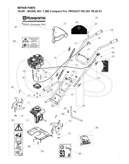 Husqvarna T200COMPACTPRO - 2008-9 - Product Complete