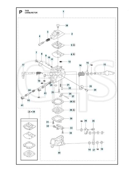 Husqvarna T435 - Carburetor