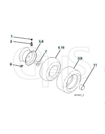 Husqvarna Tc 138L - Wheels & Tyres