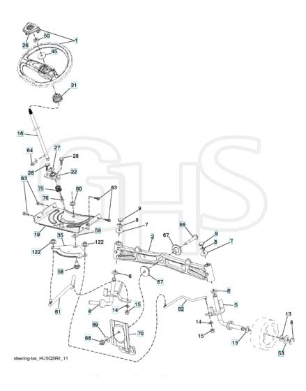 Husqvarna Tc 138T - Steering