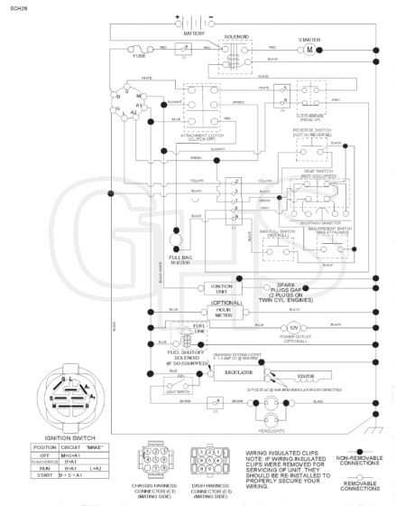 Husqvarna Tc 142 - Schematic