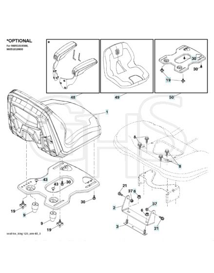 Husqvarna Tc 242Tx-2023 - Seat