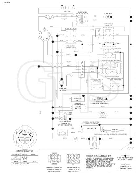 Husqvarna Tc 342T - Schematic