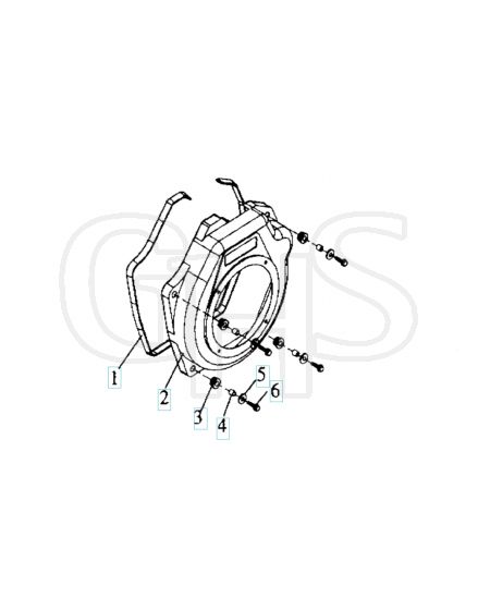 Husqvarna TF544 - Cover