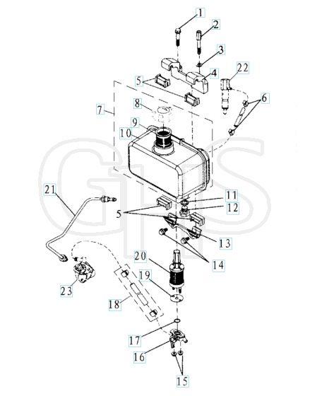 Husqvarna TF544 - Fuel System