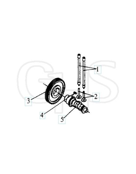 Husqvarna TF544 - Valves