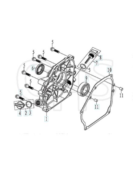 Husqvarna TF338 - Cover