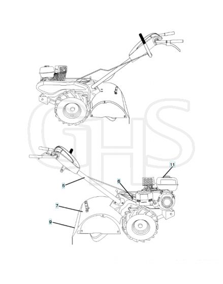 Husqvarna TR314C - Decals