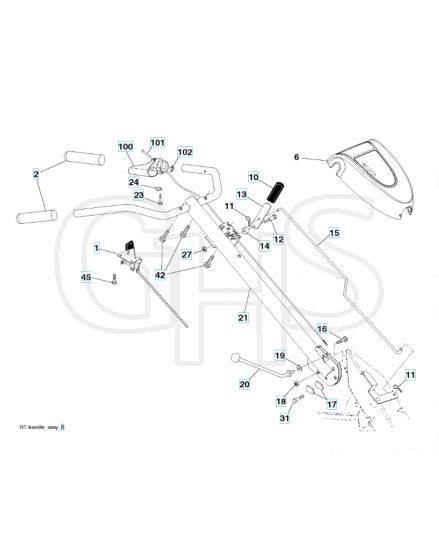 Husqvarna TR317D - 2017-11 - Handle